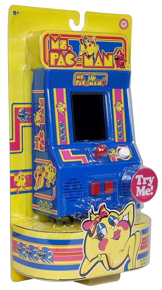ベーシックファン ミズ・パックマン ミニ アーケードゲーム 09614 正規品 91L+oI6jY9L._UF894,1000_QL80_.jpg